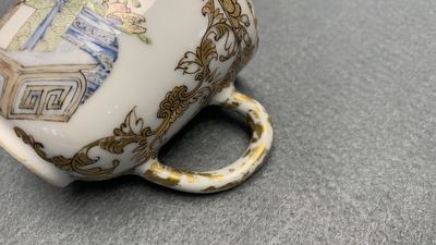 Sept tasses en porcelaine de Chine famille rose, Yongzheng