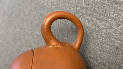 Five Chinese Yixing stoneware teapots and covers, 19th C.