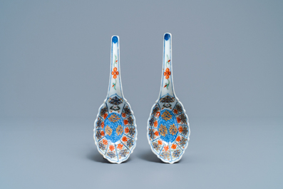 Five Chinese doucai spoons, 19/20th C.