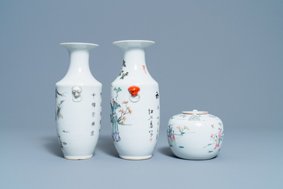 A varied collection of Chinese porcelain, 19/20th C.