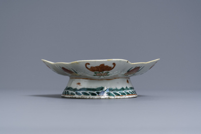 A varied collection of Chinese famille rose and monochrome wares, Qianlong and later
