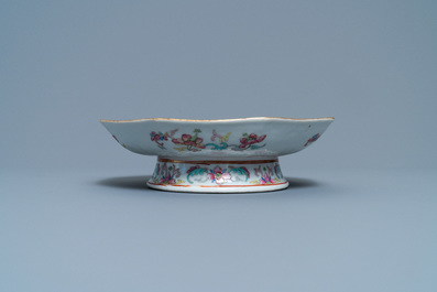 A Chinese famille rose 'Yin and Yang' bowl, Tongzhi mark and of the period