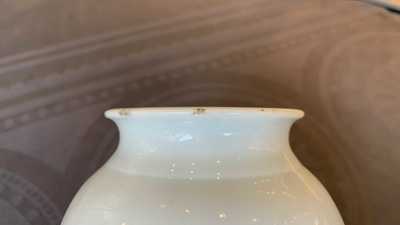 A Chinese Dehua blanc de Chine vase, Kangxi