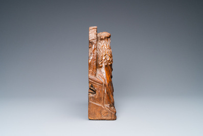 Een eikenhouten Sint-Anna-ten-Drie&euml;n groep, Rijnvallei, Duitsland, ca. 1480
