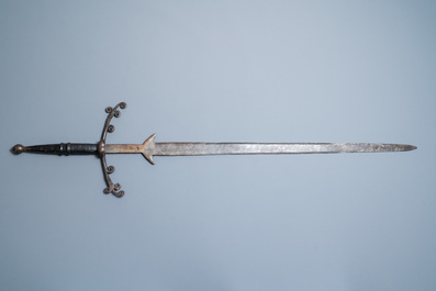 A large two-handed 'Landsknecht' sword, Germany, 16th C.