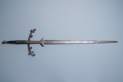 A large two-handed 'Landsknecht' sword, Germany, 16th C.