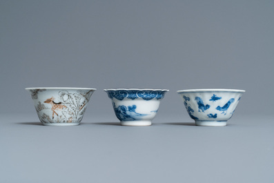 Une collection vari&eacute;e en porcelaine de Chine, Ming et Qing