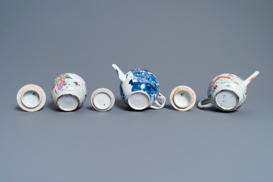 Une collection vari&eacute;e en porcelaine de Chine, Ming et Qing