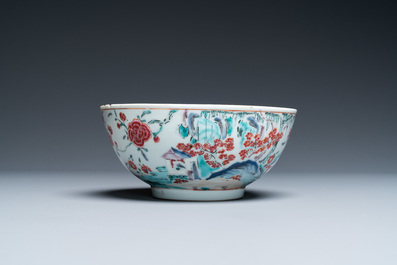 Een collectie Chinees famille rose theegoed, Yongzheng/Qianlong