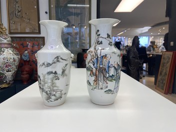 Een diverse collectie Chinees porselein, 19/20e eeuw