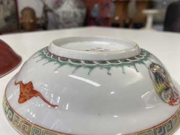 Une collection vari&eacute;e en porcelaine de Chine, 19/20&egrave;me