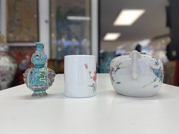 A varied collection of Chinese porcelain, 19/20th C.