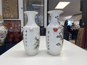 Een diverse collectie Chinees porselein, 19/20e eeuw