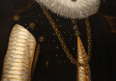 Justus Sustermans (1597-1681), attribu&eacute; &agrave;: Une paire de portraits des archiducs Albert et Isabelle, huile sur toile, 1&egrave;re moiti&eacute; du 17&egrave;me