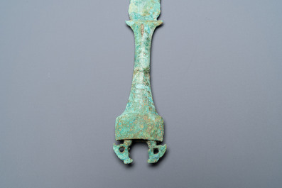 A Vietnamese bronze dagger, Dong Son, ca. 5th/1st C. BC