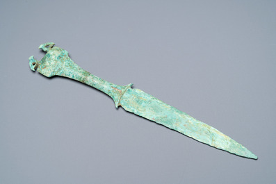 A Vietnamese bronze dagger, Dong Son, ca. 5th/1st C. BC