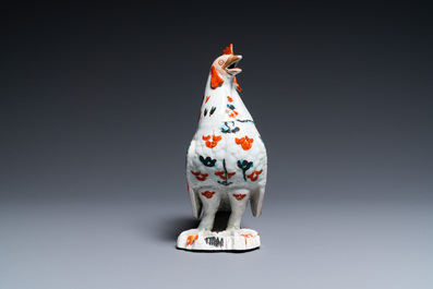 Un coq en porcelaine Kakiemon, Japon, Edo, 17&egrave;me