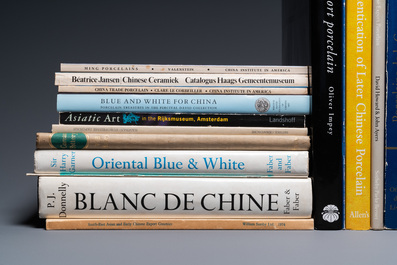 28 books on mostly Chinese porcelain