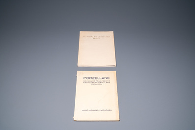 19 publications, mostly auction catalogues, mostly on Chinese porcelain, with a.o. the August the Strong collection