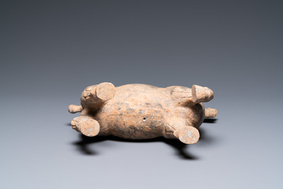 A Chinese pottery model of a horse, Han
