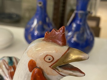 A Japanese Kakiemon rooster, Edo, 17th C.