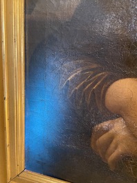 Ecole italienne, d'apr&egrave;s L&eacute;onard de Vinci: 'Mona Lisa', huile sur toile, dat&eacute;e 1839