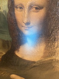 Italiaanse school, naar Leonardo da Vinci: 'Mona Lisa', olie op doek, gedateerd 1839