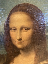 Italian school, after Leonardo da Vinci: 'Mona Lisa', oil on canvas, dated 1839