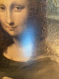 Italiaanse school, naar Leonardo da Vinci: 'Mona Lisa', olie op doek, gedateerd 1839