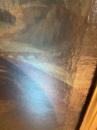 Ecole italienne, d'apr&egrave;s L&eacute;onard de Vinci: 'Mona Lisa', huile sur toile, dat&eacute;e 1839