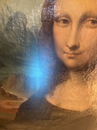 Italian school, after Leonardo da Vinci: 'Mona Lisa', oil on canvas, dated 1839