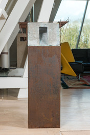 Isidoor Goddeeris (1953): sculpture in concrete, wood and steel