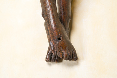 A northern French wooden Corpus Christi, 17th C.