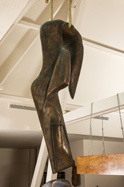 Stefaan Depuydt (1937): A large bronze group, dated 1987