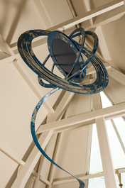 Jocelyne Coster (1955): 'Astrolabium', installation en techniques mixtes, 1999