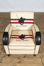Een Pixote 'Polo Sport' zetel, 20e eeuw