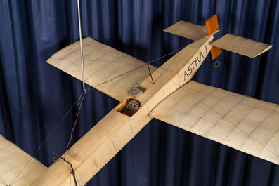 A large scale model or prototype of a pioneer period Astra aircraft, 1st half 20th C.