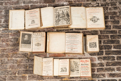 Een gevarieerde collectie publicaties, 17/18e eeuw