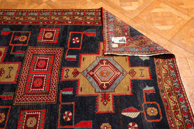 A large rectangular ornamental Meshkin rug, Northwest-Persia, 19/20th C.