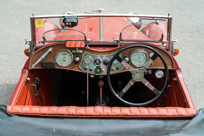 Een 1948 MG TC Roadster