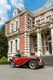 A 1948 MG TC Roadster