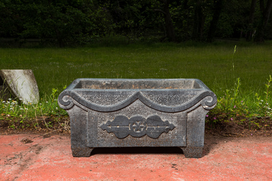 A bluestone jardini&egrave;re, 20th C.