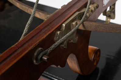 A medieval style crossbow, 19/20th C.