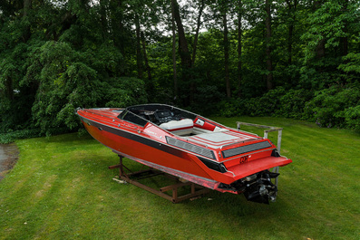 Een 1988 Wellcraft Scarab III