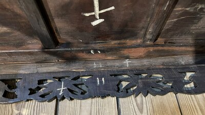 Une table &agrave; opium en bois dur, Chine, 20&egrave;me