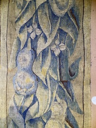 Tapisserie flamande figurant une sc&egrave;ne de fauconnerie, 17&egrave;me