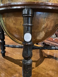 An English terrestrial globe, C. Smith &amp; Son, London, ca. 1880