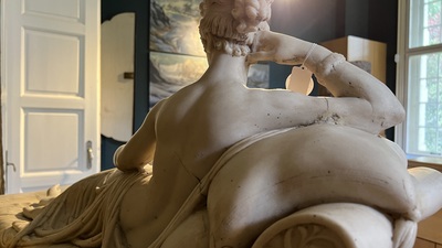 D'Apr&egrave;s Antonio Canova (1757-1822): 'Pauline Bonaparte comme Venus Victrix', 20&egrave;me