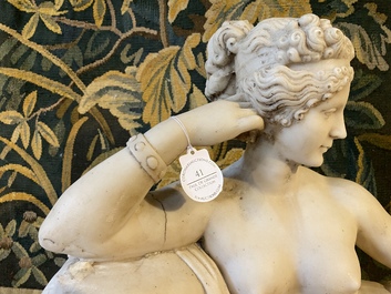 D'Apr&egrave;s Antonio Canova (1757-1822): 'Pauline Bonaparte comme Venus Victrix', 20&egrave;me