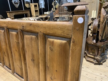 A large Spanish hall bench, 18th C.